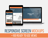 Responsive Screen Mockup