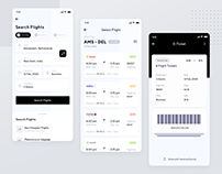 Flight App UI design