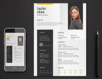 Taylor Resume Template