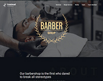 Diseño Web CutCloud Barber Shop