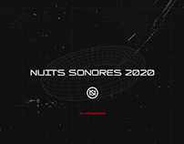 Music festival - Nuits Sonores 2020 - Graphic Concept