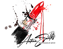 Make-up logo lipstick