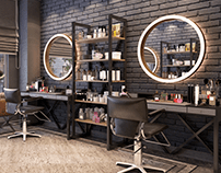 Beauty Salon Interior Design.