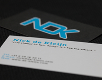 My first business card