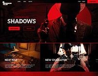 Website design for a Videogame