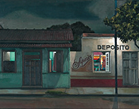 "Deposito", oil on canvas