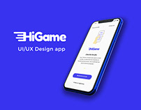 HiGame - UI UX design app