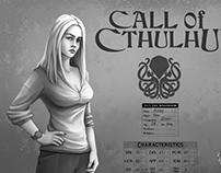 Call of Cthulhu character fanart