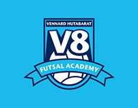 Redesign V8 Futsal Academy by Vennard Hutabarat