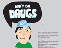 Don't Do Drugs - CNB Posters & Brochure Design