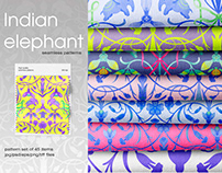 Indian elephant patterns