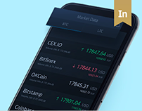 UX, UI for Cryptocurrency Exchange Mobile App