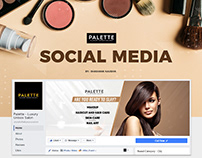 Social Media Design - Palette - Luxury Unisex Salon