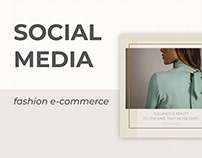 Social Media Posts: Fashion e-commerce Instagram