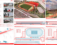 SPORTS COMPLEX IN GULBENE | COMPETITION PROJECT-POSTERS