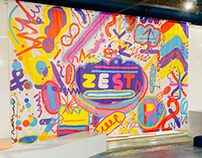 ZEST - Exhibition Art for Paris and NY shows.