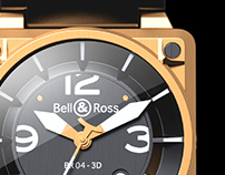 Bell & Ross / BR 04 - 3D