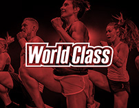 Концепт промо-сайта для фитнес-клуба World Class