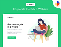 Almamat Corporate Identity & Website