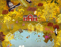 autumn gifs #2 on Behance