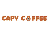 Capy coffee logo