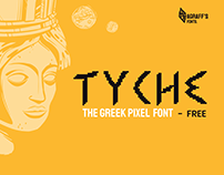 TYCHE - FREE GREEK PIXEL FONT