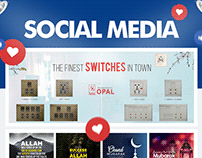 OPAL Switches and Sockets Social Media Design