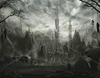Concept Art to Matte painting