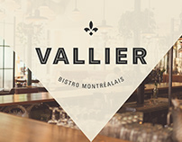 Vallier Bistro Site web