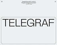 Telegraf Free Typeface