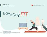 Day to Day FIT - 化被动健身为主动 ！