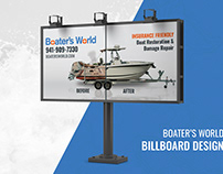 Billboard for Boater's World