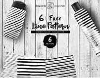 Hand made line pattern free vector eps template
