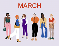 March — Illustration