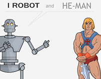 I Robot and He-Man