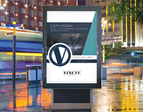 The Vincit Group - Mission & Values Poster Design