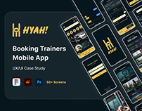 Fitness & Booking Trainer App - Case Study