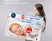 Campaña SUPER REBAJAS para Luxson Beds