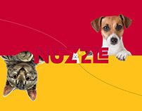 Brand Identity Design for Nuzzle - A Story of Pups