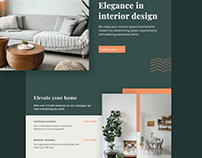Website Design for Interior Designing Company