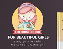 ColoringBook#Teenage Girls#Drawing#Design#Water colors