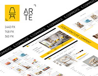 ARTE – Furniture Store E-Commerce Website