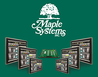 Maple System Homepage Design