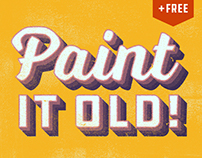 Paint it Old! - Vintage Paint Effects + FREE SAMPLES