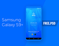 Free Samsung Galaxy S9+ Mockup