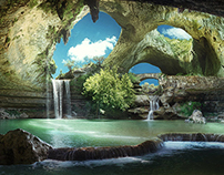 Sanctuary grotto
