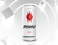 JINSOKU energy drink | Naming, logo & promo materials