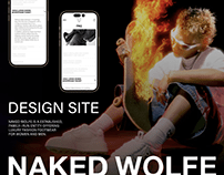 NAKED WOLFE — redesign site