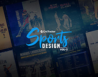 Cricket Social Media Designs Vol-2 | CricTracker