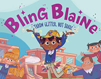 Bling Blaine-Throw glitter, not shade